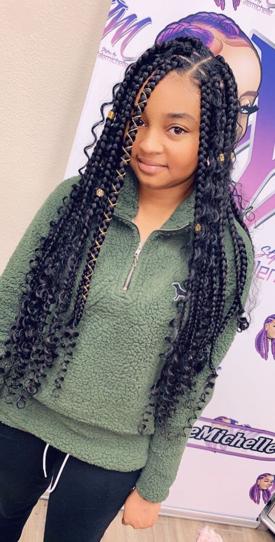 Goddess Box Braids